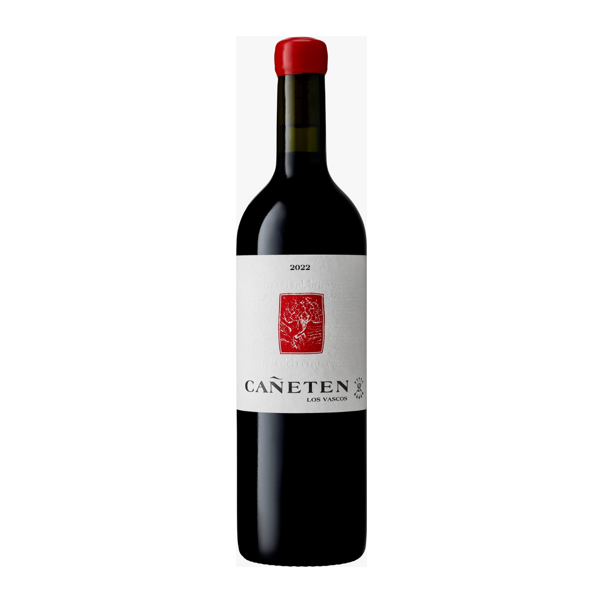 Los Vascos DBR105 bottle image for reference; vintage and size as listed