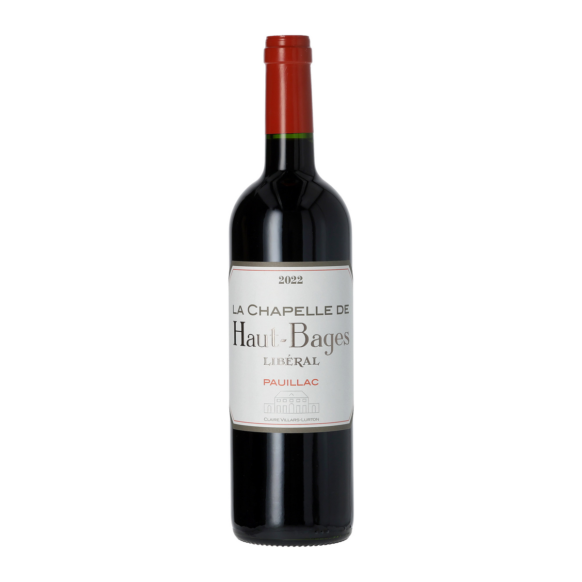 Château Haut Bages Liberal — La Chapelle de Bages, Pauillac (Cabernet Sauvignon, Merlot) — 2022 — 750ml — bottle image for reference