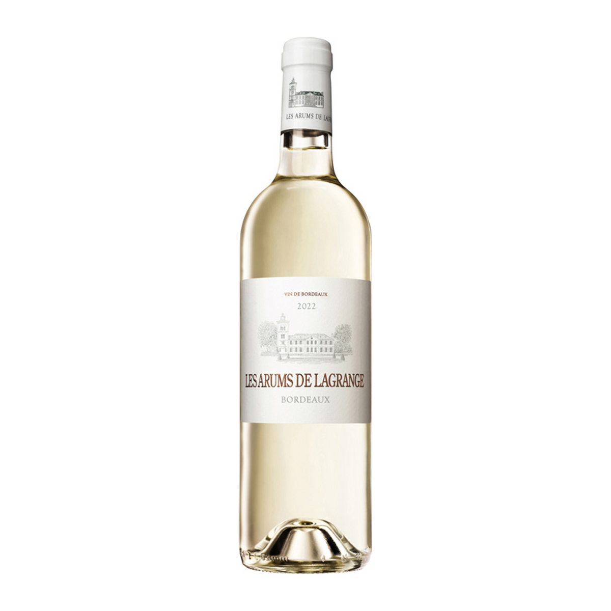 Chateau Lagrange — Les Arums de Lagrange, Bordeaux Blanc (Sauvignon Blanc, Sauvignon Gris, Semillon) — 2021 — 750ml — bottle image for reference