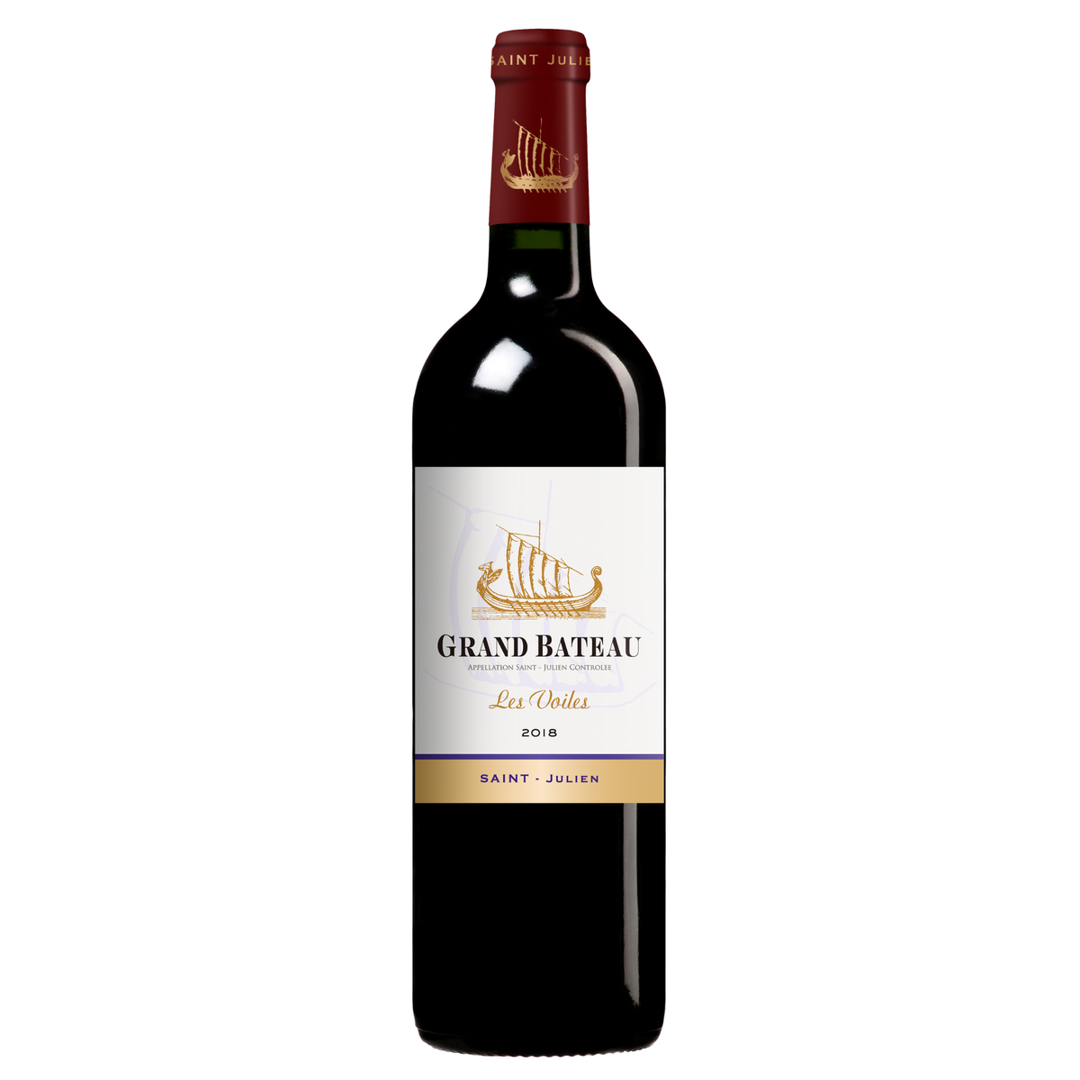 Grand Bateau — Grand Bateau Les Voiles, St. Julien (Cabernet Sauvignon, Merlot) — 2021 — 750ml