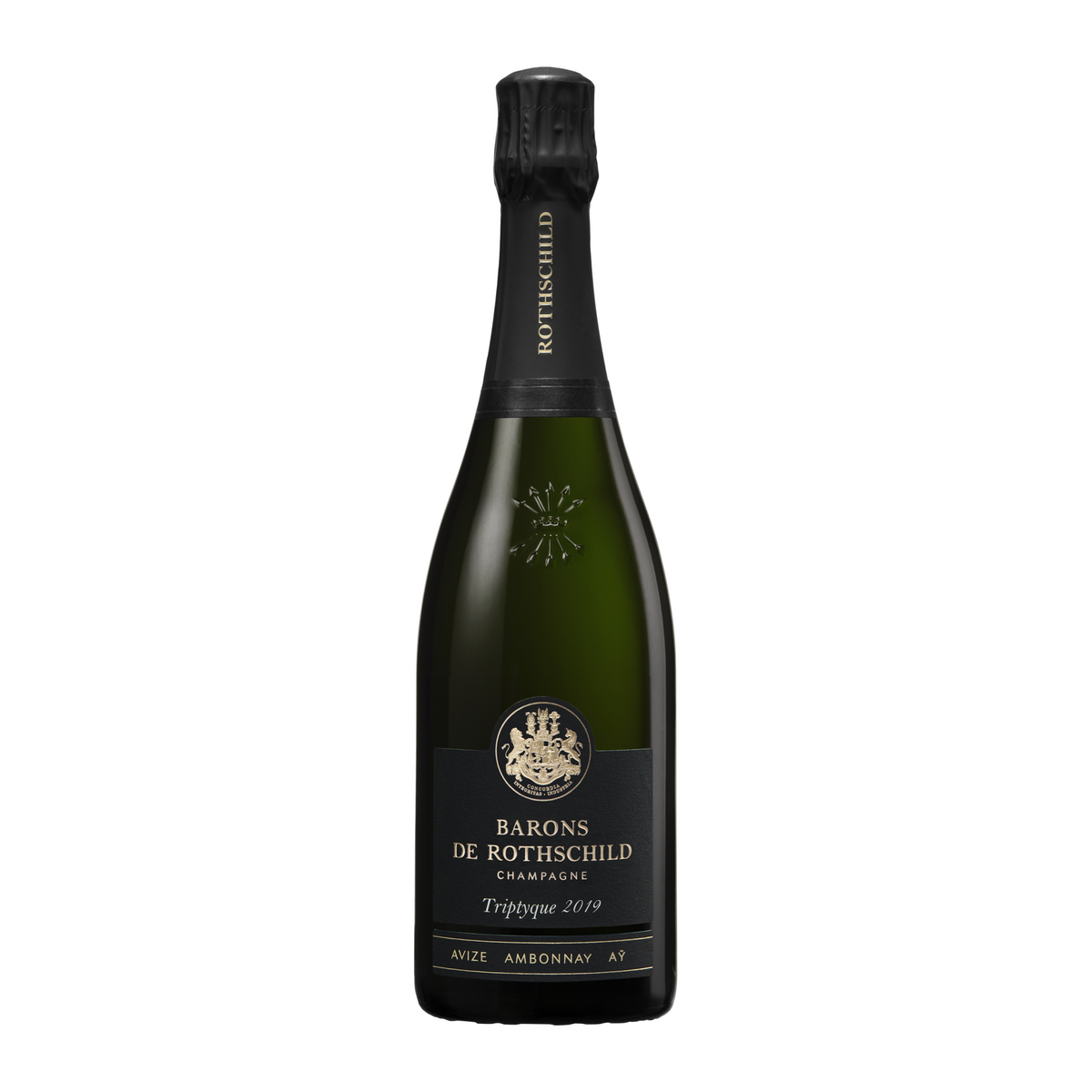 Champagne Barons De Rothschild — Triptyque 2019 (50% Chardonnay, 50% Pinot Noir) — 2019 — 750ml — bottle image for reference