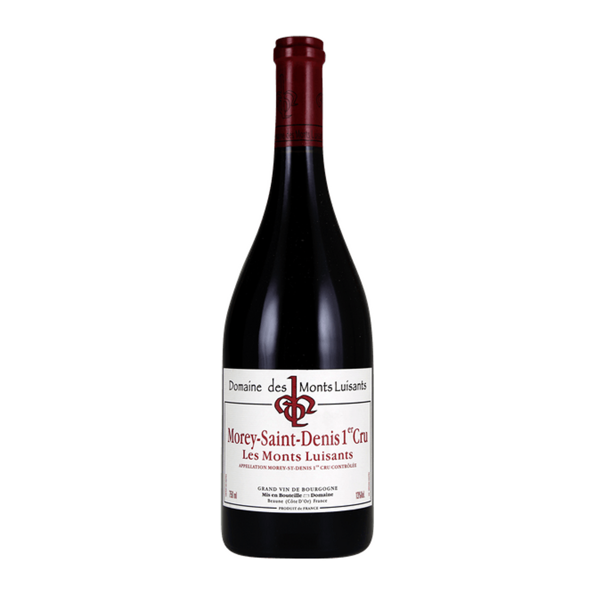 Domaine Des Monts Luisants FB015-08 bottle image for reference; vintage and size as listed