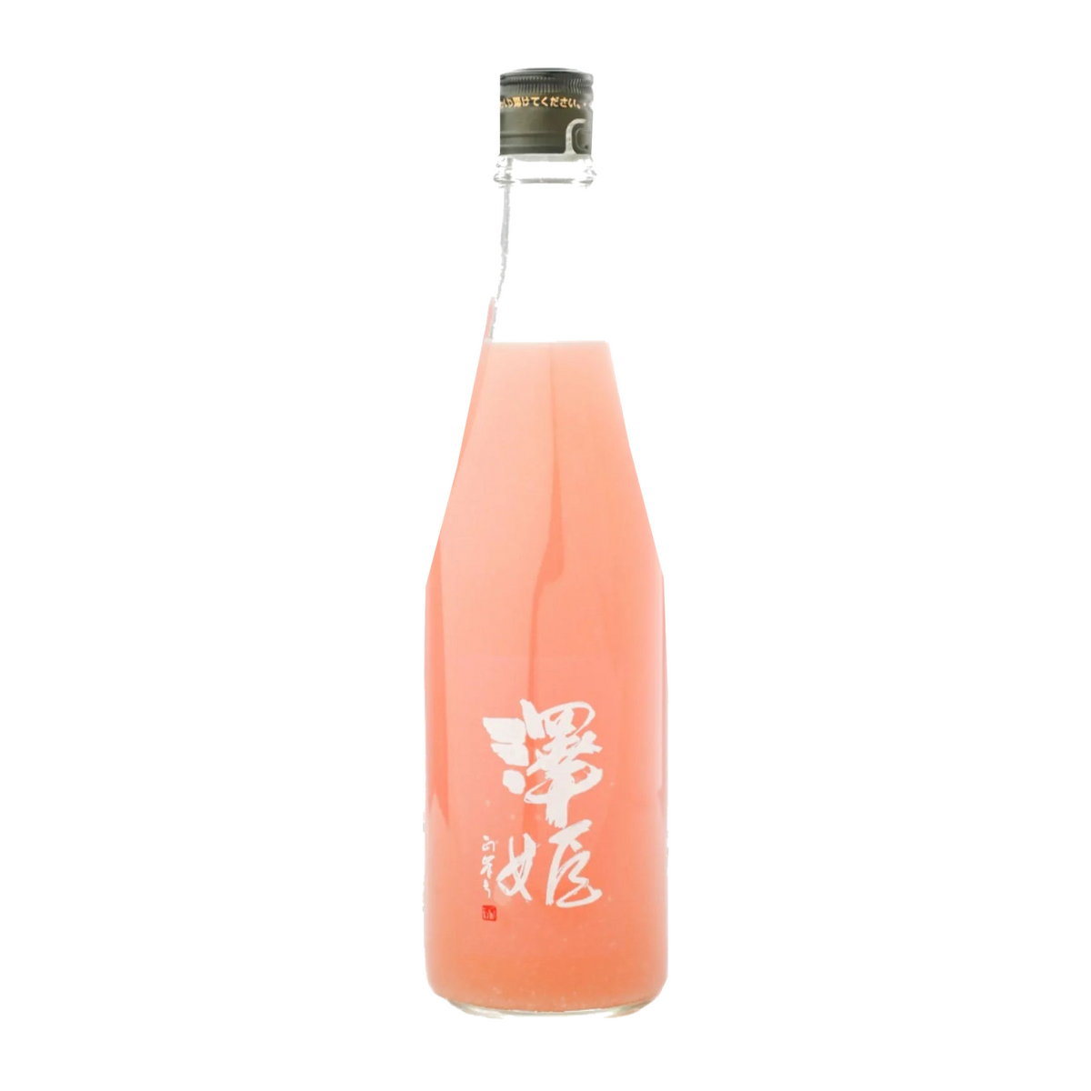 Sawahime Momoiro Junmai Nigorizake bottle