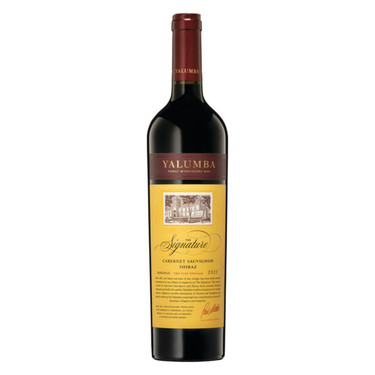 Yalumba — The Signature Cabernet Sauvignon & Shiraz — 2015 — 750ml